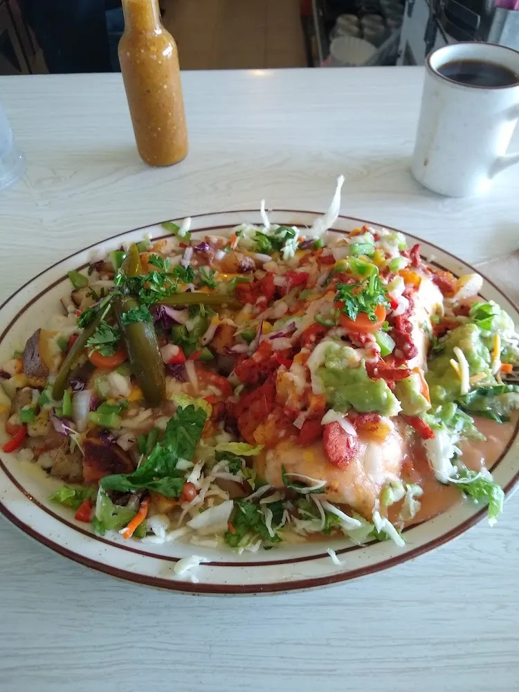 Al Pastor Breakfast Burrito